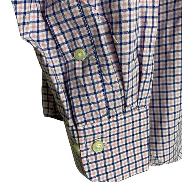 Ralph Lauren Dress Shirt Mens 15.5 34/35 Button Down Non Iron Preppy L/S LRL - Picture 12 of 15